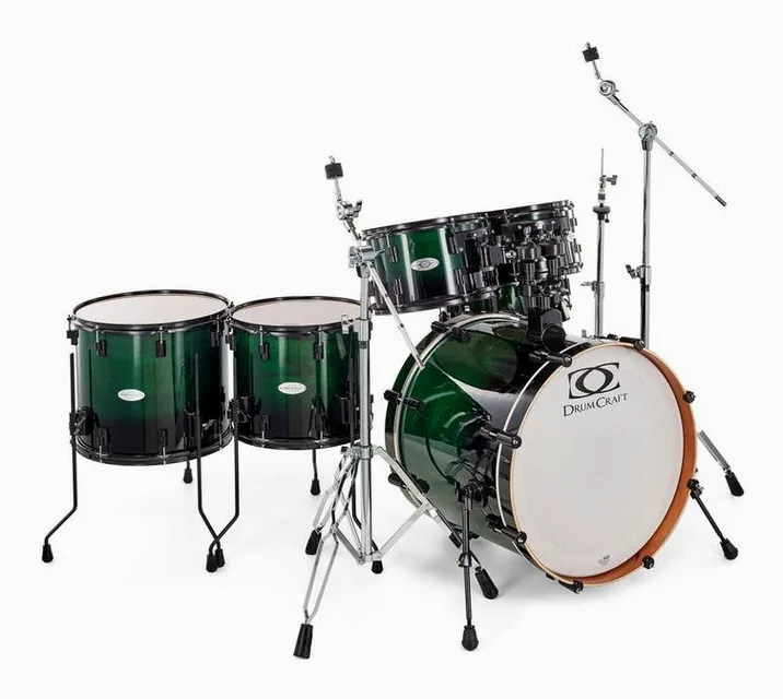 DrumCraft Series 4 2up 2down Set SGF, vista dall'alto, photo 3