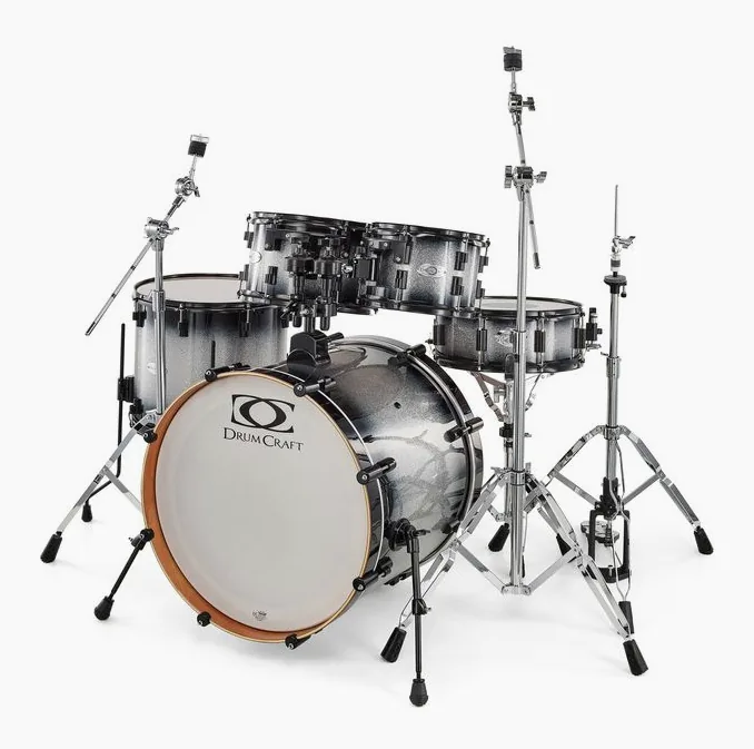 DrumCraft Series 4 Standard Set PSB, vista frontale