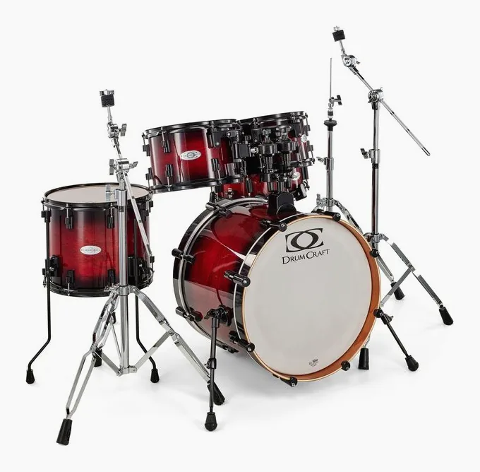DrumCraft Series 4 Studio Set CB, vista dall'alto, photo 3