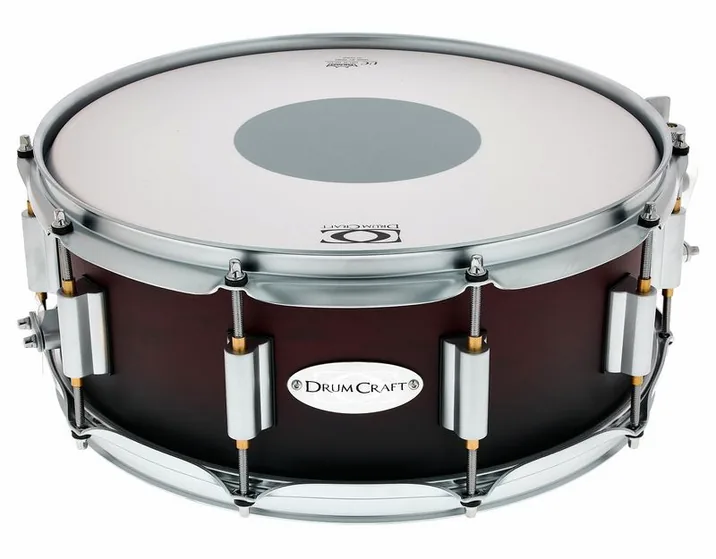 DrumCraft Series 6 14"x5,5" Snare -SBR, dettaglio frontale