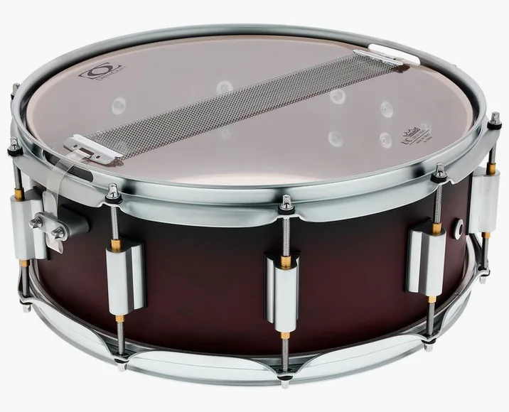 DrumCraft Series 6 14"x5,5" Snare -SBR, su sfondo neutro, photo 4