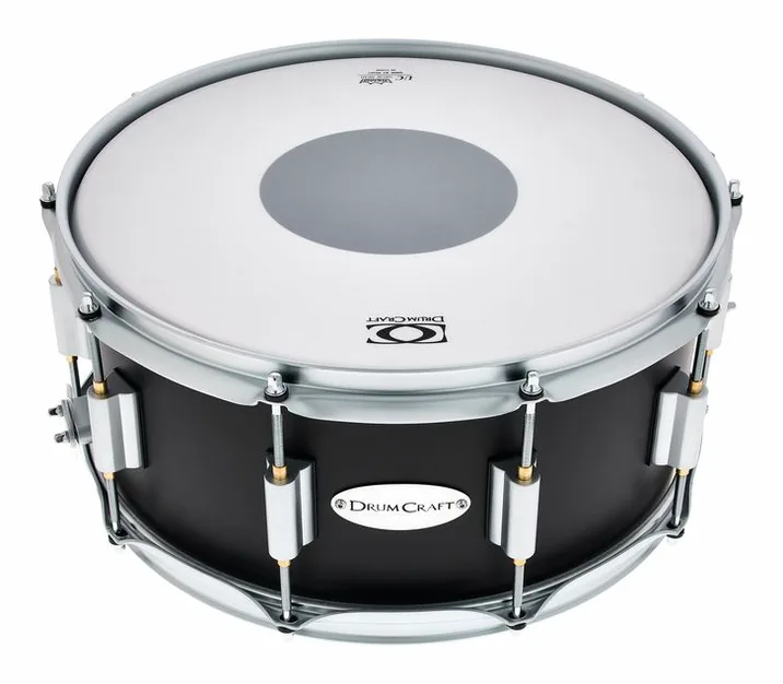 DrumCraft Series 6 14"x6,5" Snare -SB, dettaglio frontale