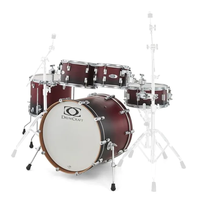 DrumCraft Series 6 Standard SBR, dettaglio frontale
