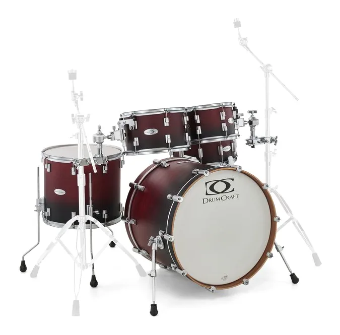 DrumCraft Series 6 Standard SBR, vista dall'alto, photo 3