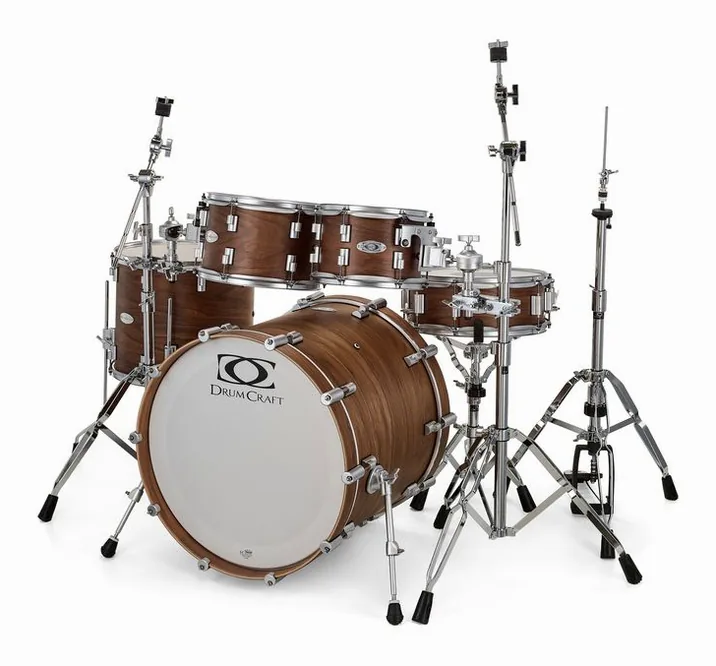 DrumCraft Series 6 Standard Set Natural, dettaglio frontale