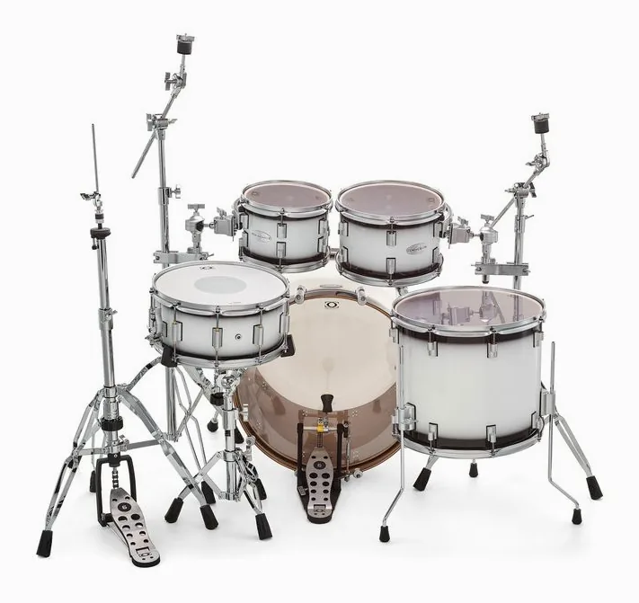 DrumCraft Series 6 Standard Set White, vista di tre quarti, photo 4