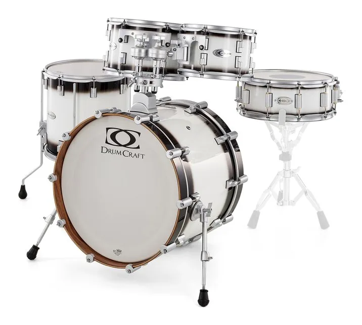 DrumCraft Series 6 Studio Set SWB, dettaglio frontale