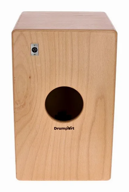 Drumport StompTech Plug 'n Play Cajon, su sfondo neutro, photo 4