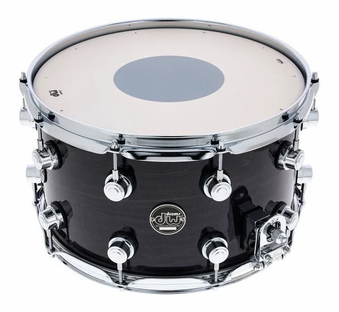 DW 14"x08" Performance Sn. Ebony, dettaglio frontale