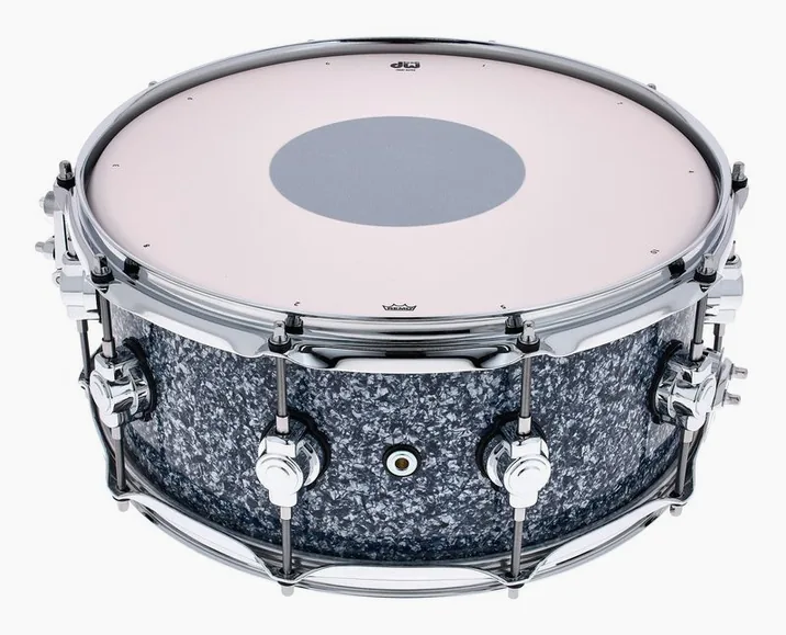 DW 14"x6" Design Snare Blue Gran., vista di lato, photo 3