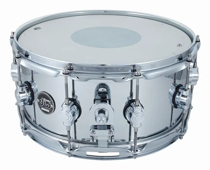 DW 14"x6,5" Performance Steel, su sfondo neutro, photo 2