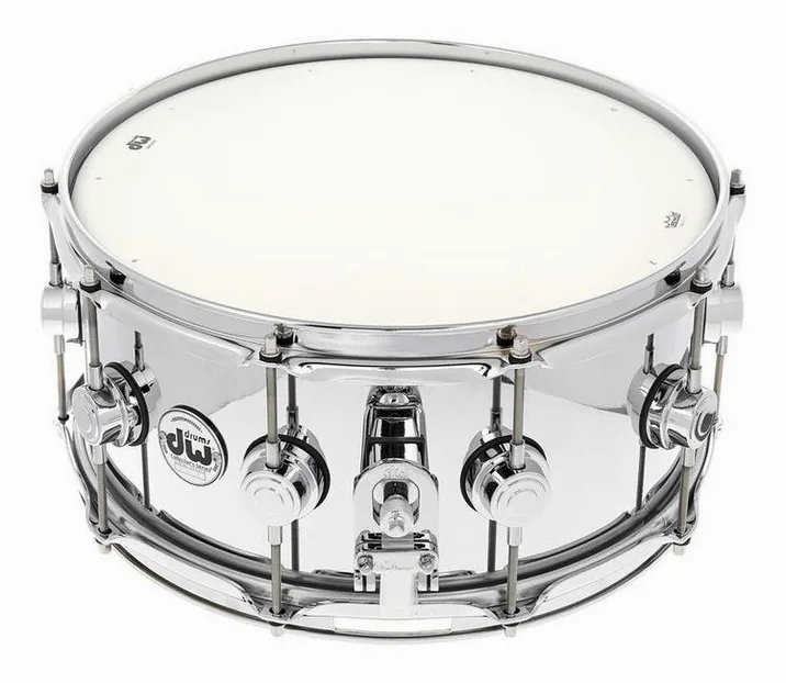 DW 14"x6,5" Steel Snare, dettaglio ravvicinato, photo 3