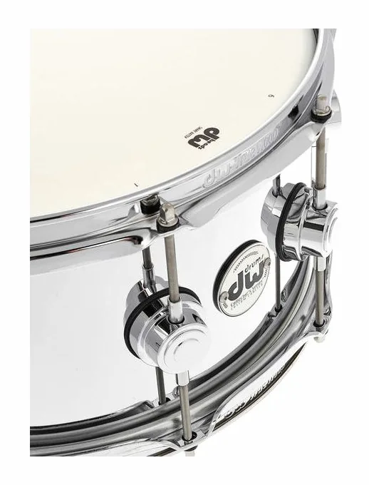 DW 14"x6,5" Steel Snare, vista dall'alto, photo 4