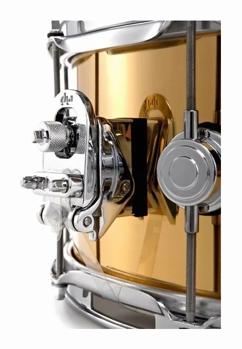 DW 14"x6,5" Brass Snare, dettaglio ravvicinato, photo 4
