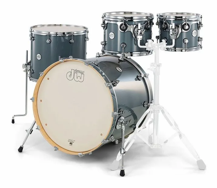 DW Design Shell Pack Steel Grey, vista frontale