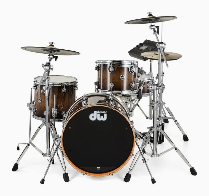 DW DWe E33 Drum Kit Exotic ltd., vista di lato, photo 2