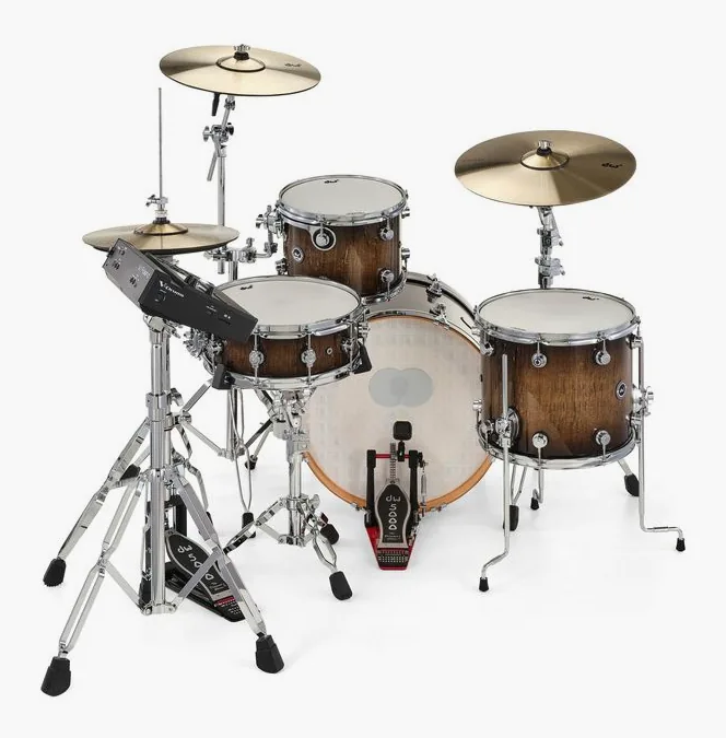DW DWe E33 Drum Kit Exotic ltd., vista di lato, photo 4