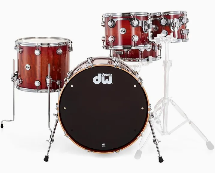 DW Exotic Giant Quilted Sapele, su sfondo neutro, photo 2