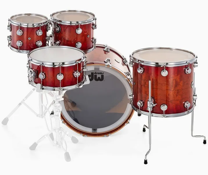 DW Exotic Giant Quilted Sapele, su sfondo neutro, photo 4