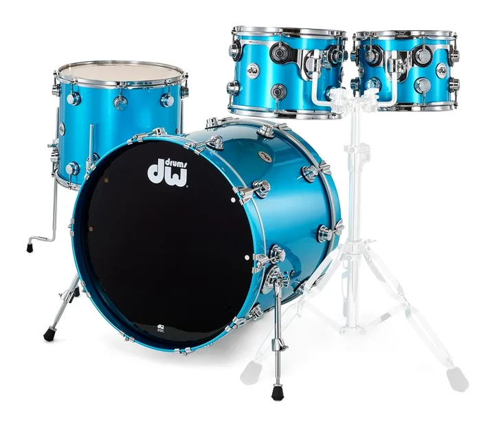 DW Finish Ply Laser Blue, su sfondo neutro