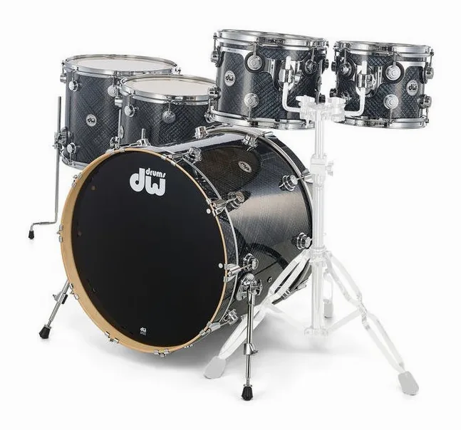 DW Finish Ply Rock Grey Crystal, vista frontale