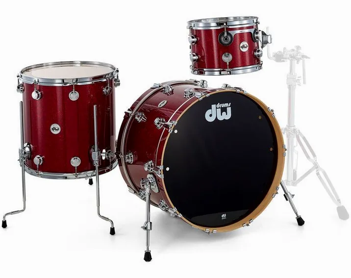 DW Finish Ply Set 1up1down Ruby, vista di tre quarti, photo 3