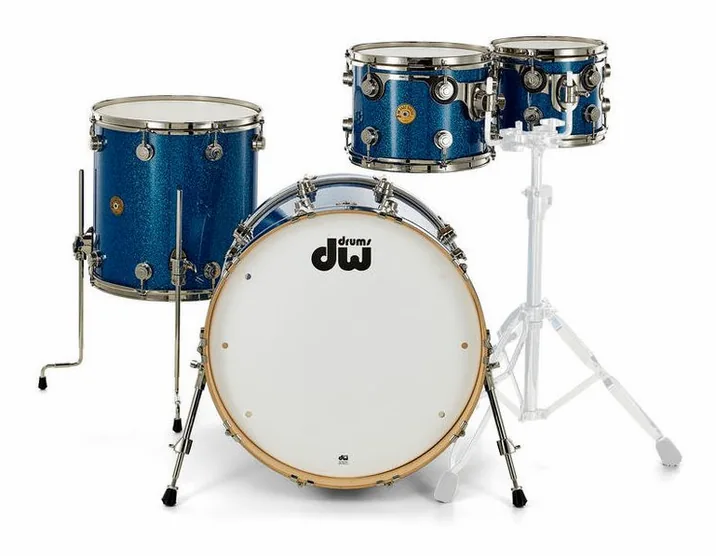 DW Jazz Series Blue Glass, su sfondo neutro, photo 2