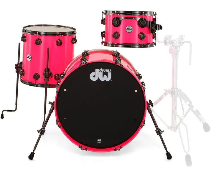 DW Lacquer Custom Neon Hot Pink, vista di lato, photo 2