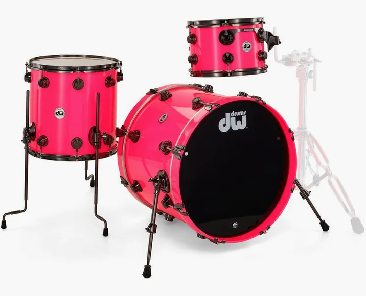 DW Lacquer Custom Neon Hot Pink, vista di lato, photo 3