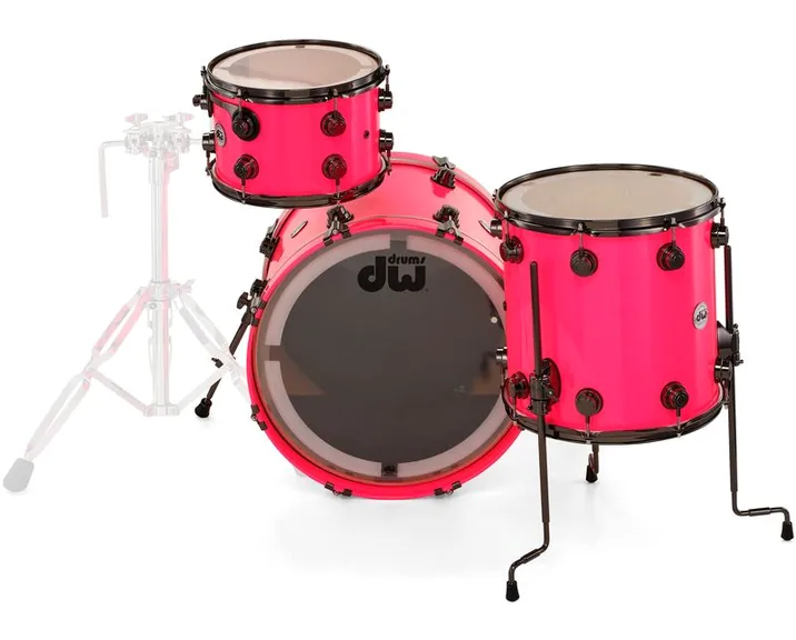 DW Lacquer Custom Neon Hot Pink, dettaglio ravvicinato, photo 4