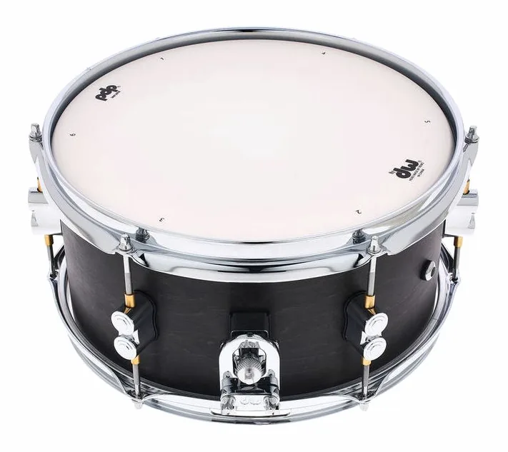 DW PDP 12"x06" Black Wax Snare, vista dall'alto, photo 2