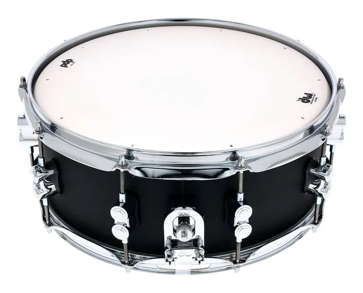 DW PDP 14"x5,5" CM Satin Black, vista di tre quarti, photo 4