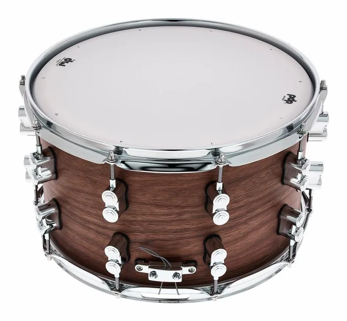 DW PDP 14"x08" Walnut Snare, dettaglio ravvicinato, photo 3