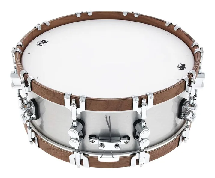 DW PDP 14"x5" Concept Alu Snare, vista dall'alto, photo 2