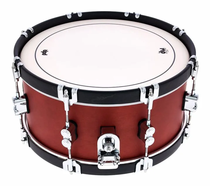 DW PDP 14"x6,5" Ox Blood Snare, vista di lato, photo 3