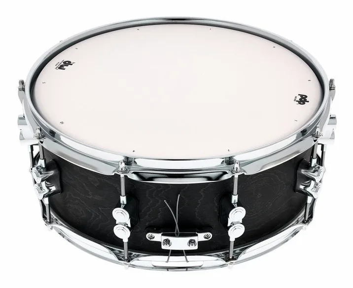 DW PDP 14"x5,5" Black Wax Snare, dettaglio ravvicinato, photo 3
