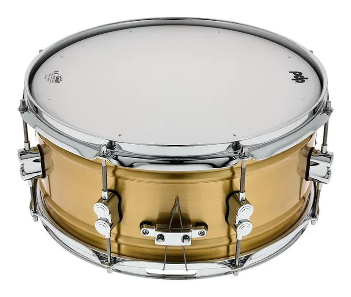 DW PDP 14"x6,5" Concept Brass, vista frontale, photo 3