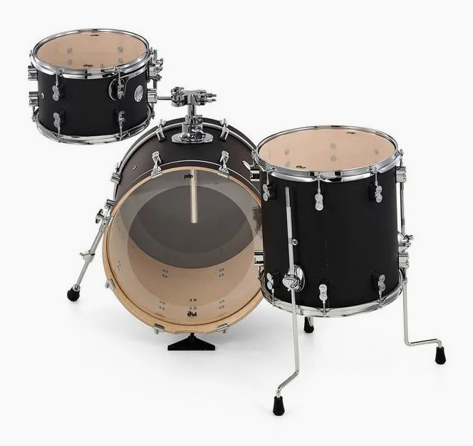 DW PDP CM Bop Satin Black, dettaglio ravvicinato, photo 4