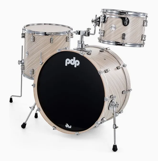 DW PDP CM Rock Twisted Ivory, dettaglio frontale
