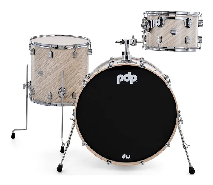 DW PDP CM Rock Twisted Ivory, su sfondo neutro, photo 2