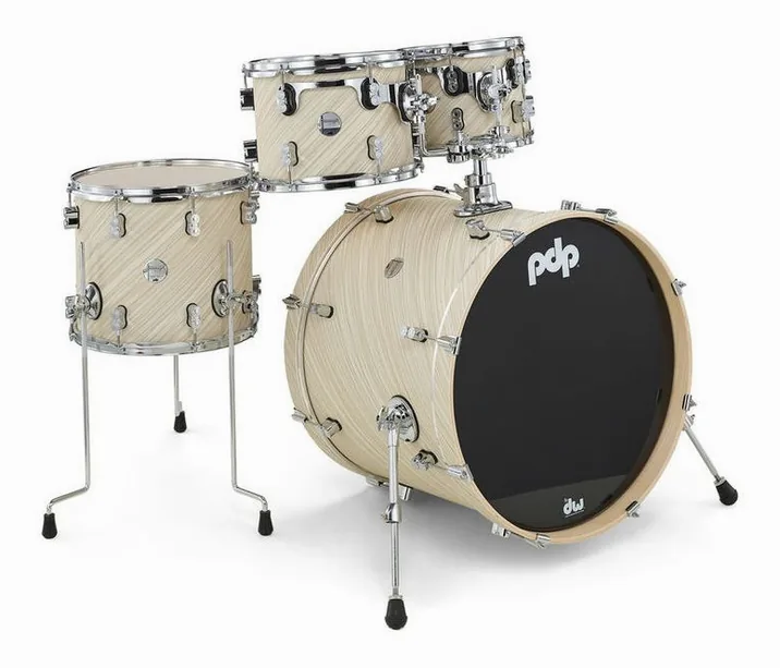 DW PDP CM4 Studio Twisted Ivory, vista di lato, photo 3