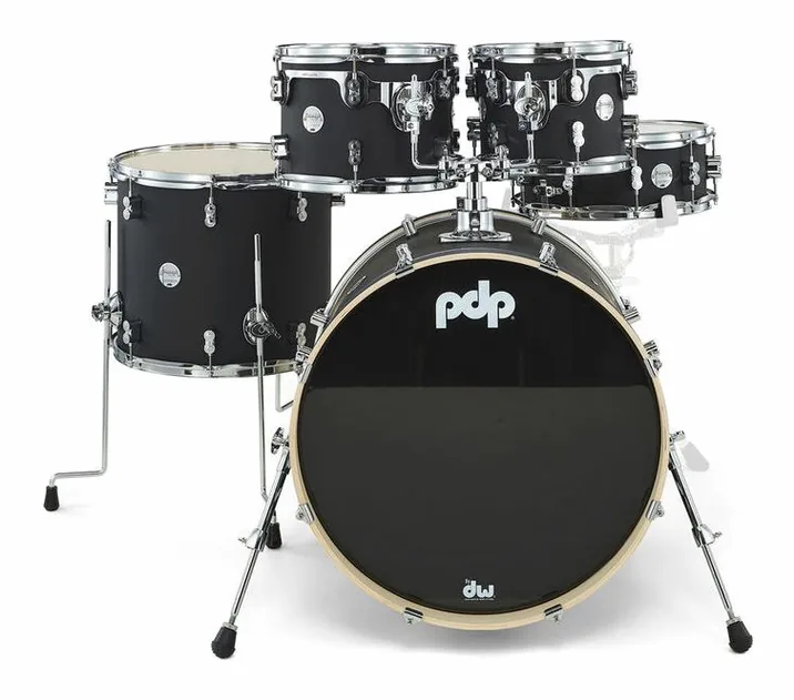 DW PDP CM5 Standard Satin Black, vista dall'alto, photo 2
