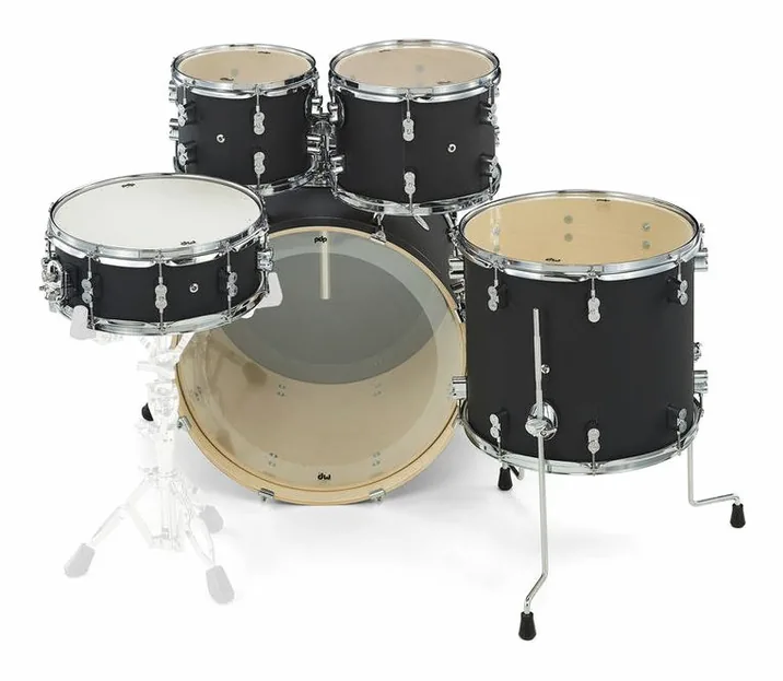 DW PDP CM5 Standard Satin Black, vista dall'alto, photo 4