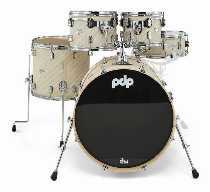 DW PDP CM5 Standard Twisted Ivory, vista di lato, photo 2