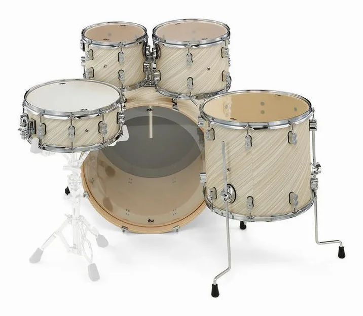 DW PDP CM5 Standard Twisted Ivory, vista di tre quarti, photo 4