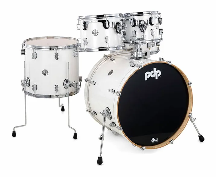 DW PDP CM5 Std. White Shell Kit, vista di tre quarti, photo 3