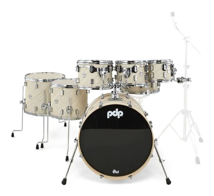 DW PDP CM7 Twisted Ivory, dettaglio ravvicinato, photo 2