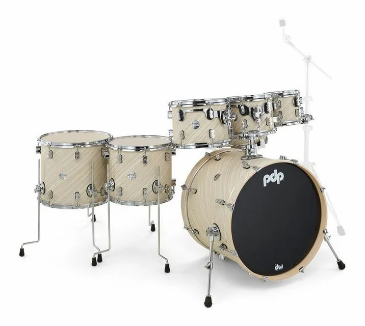 DW PDP CM7 Twisted Ivory, vista di lato, photo 3