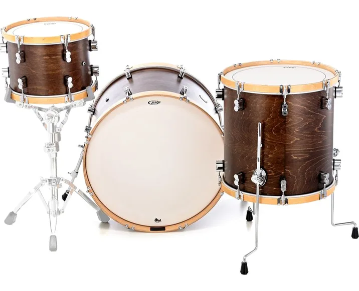 DW PDP Concept Classic 22 Walnut, su sfondo neutro, photo 3