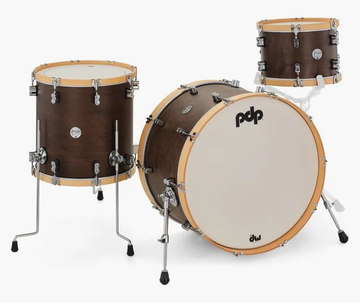 DW PDP Concept Classic 24 Walnut, dettaglio ravvicinato, photo 3